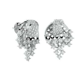 Zuri Round Diamond Stud Earrings